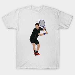 Best tennis backhand illustration T-Shirt